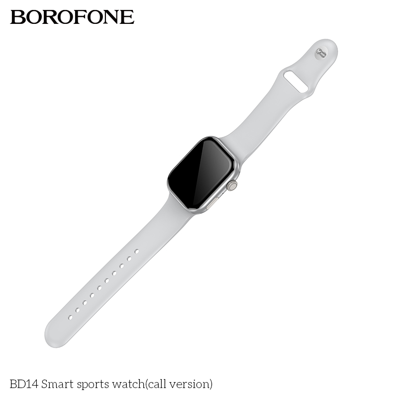 BOROFONE BD14 Bluetooth calling smartwatch Black Silver NZ 2
